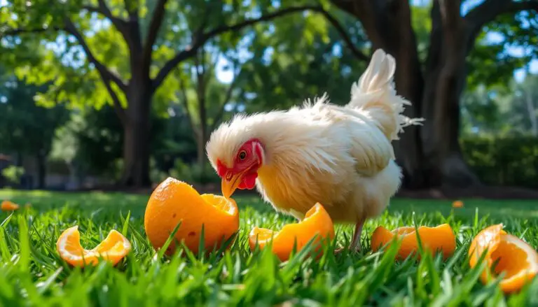 Can chickens eat orange peels?