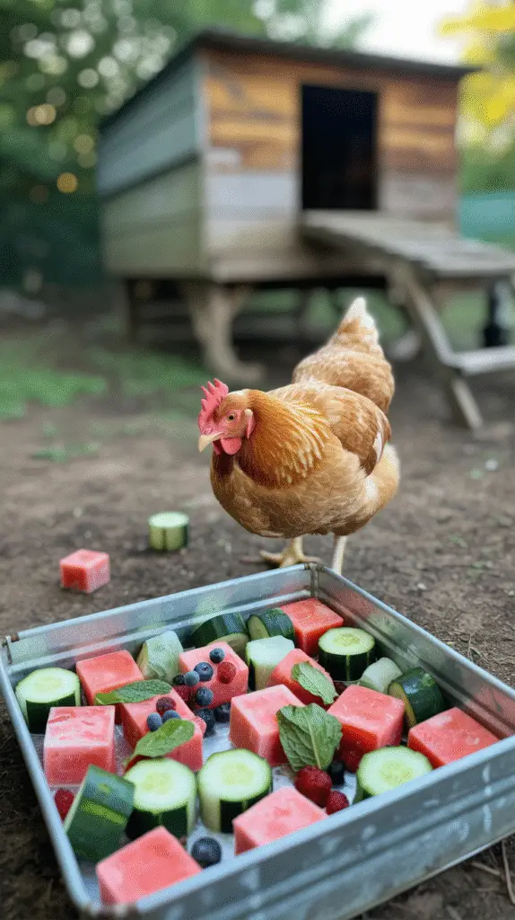 a-photograph-of-a-curious-buff-orpington_R3oZKsjmQkq5KvoZP_kMlw_YbbV4ZoSTV2Ms441s_FRYg-574x1024 Frozen Treats and Hydration Hacks for Chickens