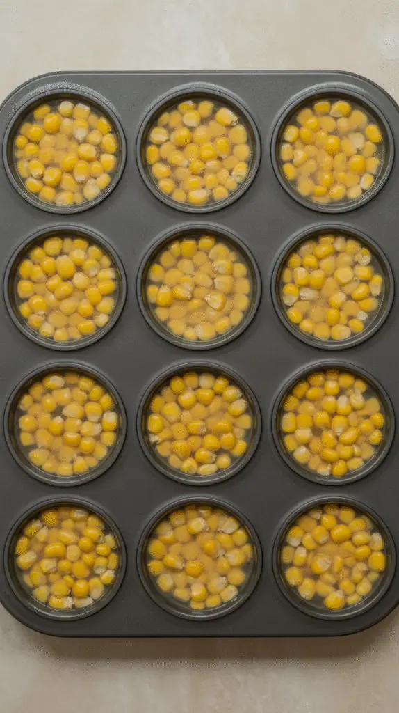 a-top-down-view-of-a-black-muffin-tin-co_GJg2V-DYSBGNsUCzdlIhlA_HIGV1-YdQfyzc9rXV0ssPQ-574x1024 Frozen Treats and Hydration Hacks for Chickens