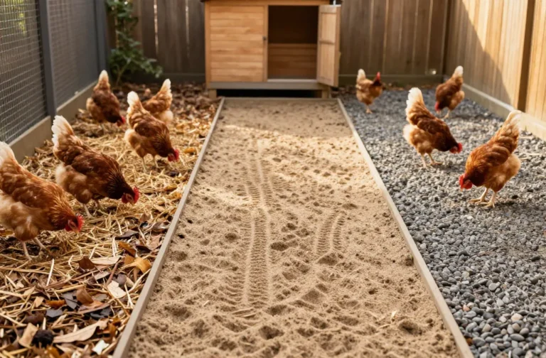 Make Mud a Memory: 7 Chicken Run Flooring & Ground Cover Ideas