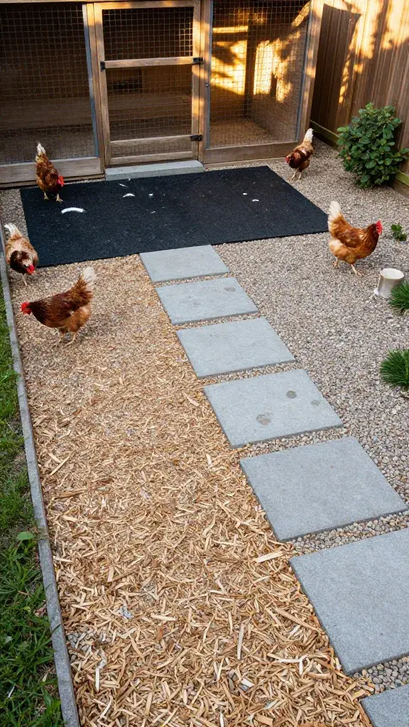 temp_1771887426351 Genius Cheap Walkway Ideas for Chicken Runs (Gravel, Wood Chips, Rubber Mats, Pavers)