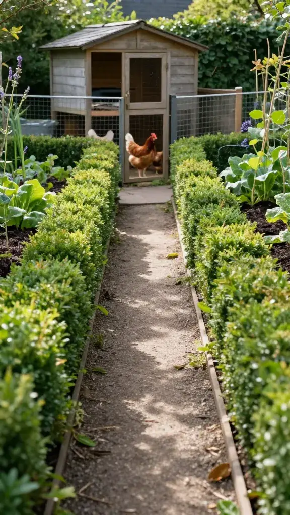 temp_1771887576859 Garden-to-Coop Walkway Ideas: Layouts That Keep Chickens Out of Your Beds