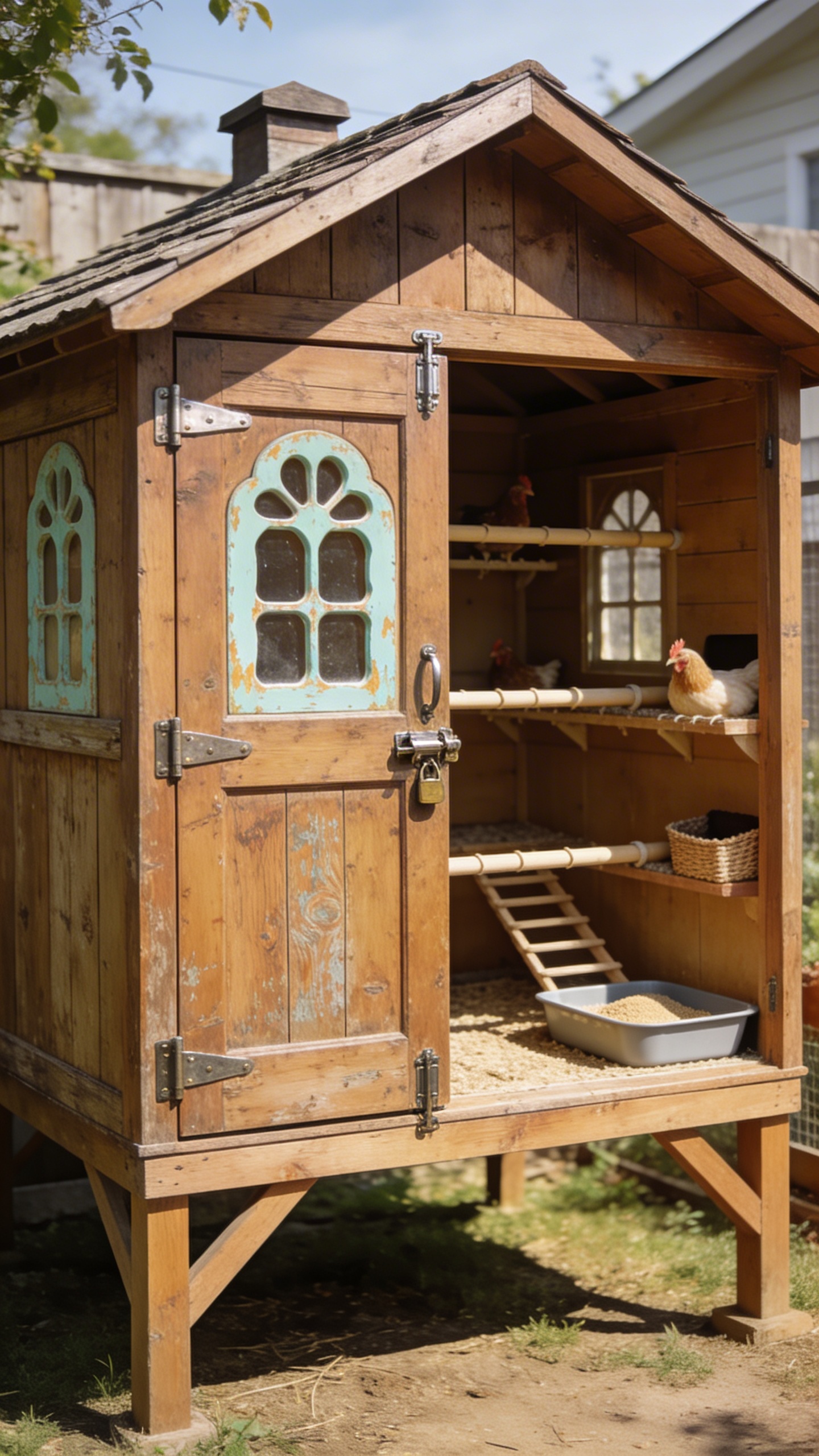 temp_1772199828223 Reclaimed Door/Window Chicken Coop Ideas You’Ll Want Now