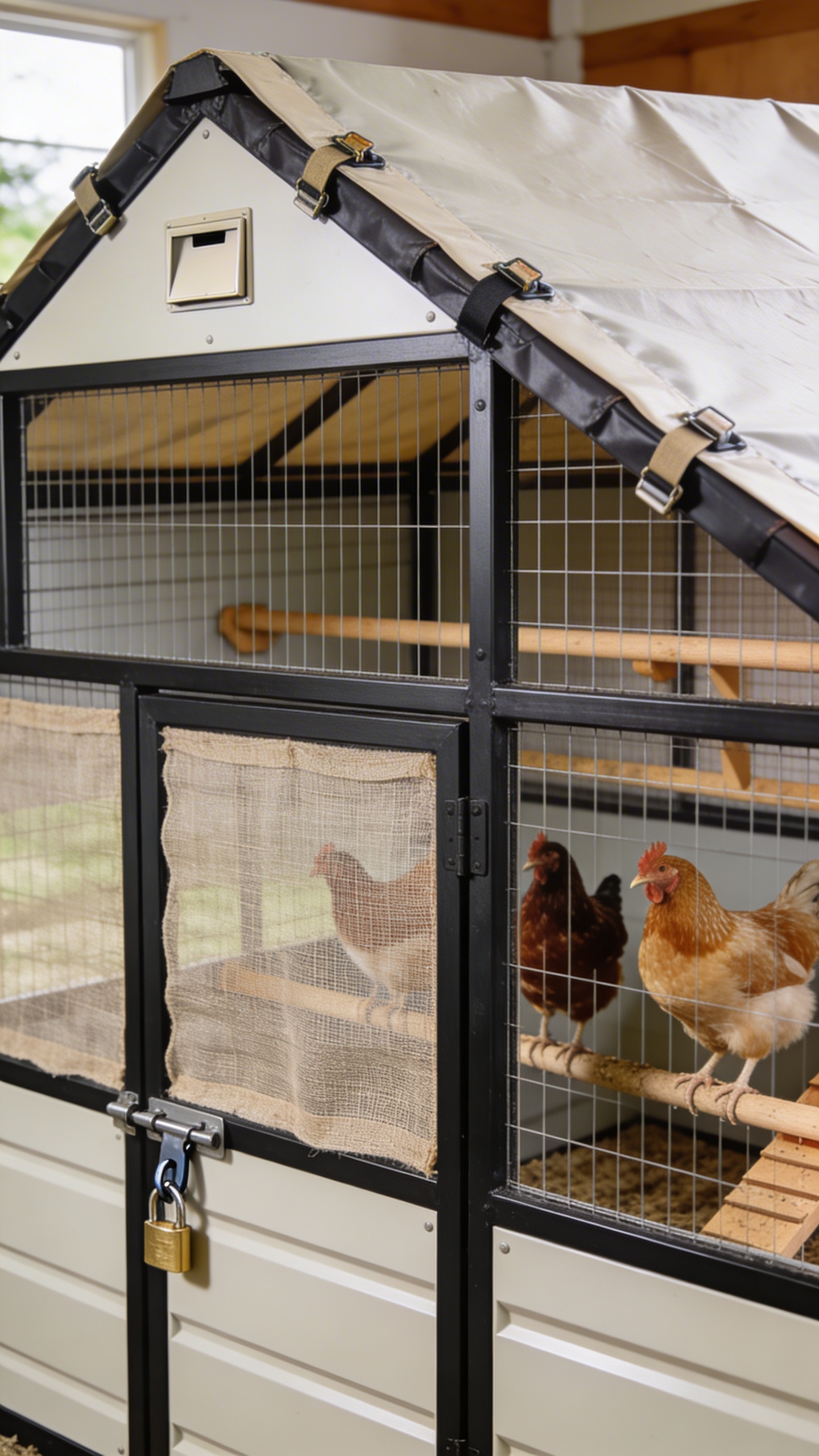 temp_1772200043082 Cattle Panel + Tarp Chicken Run + Coop Setup Under $200: Quick Diy Win