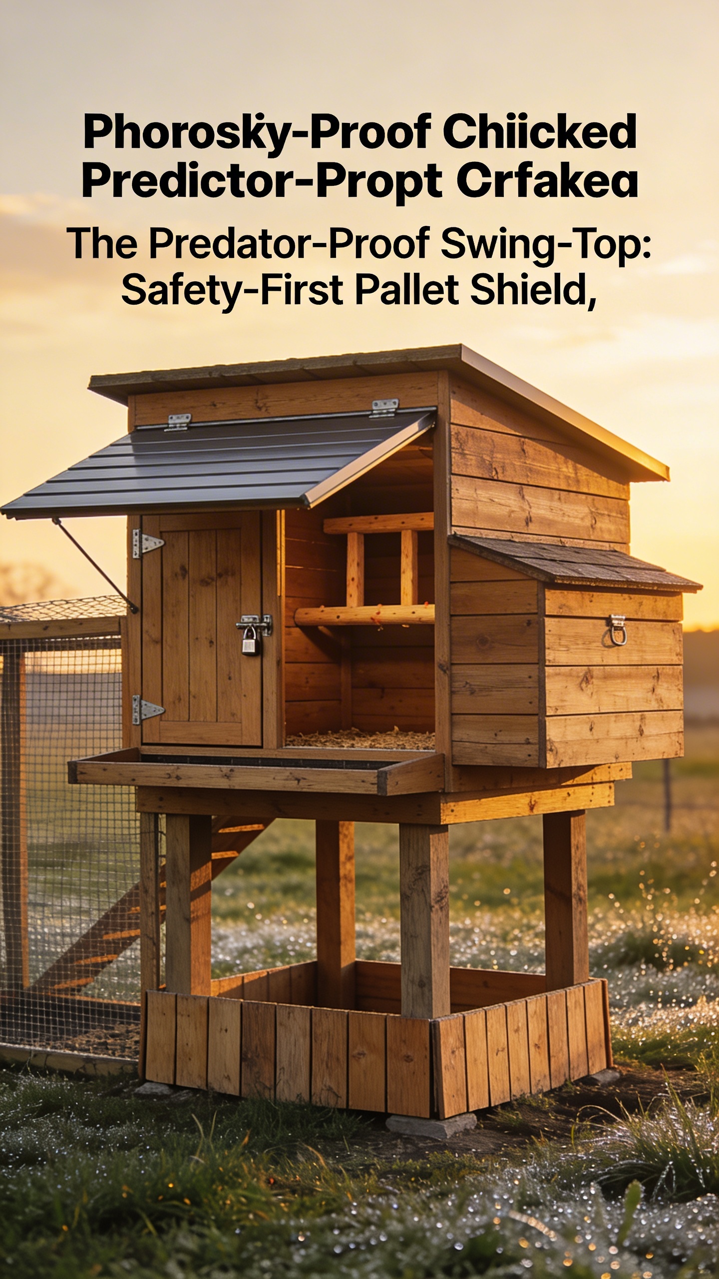 temp_1772200194310 Pallet Chicken Coop Under $200: 3 Builds + Materials List That Wow