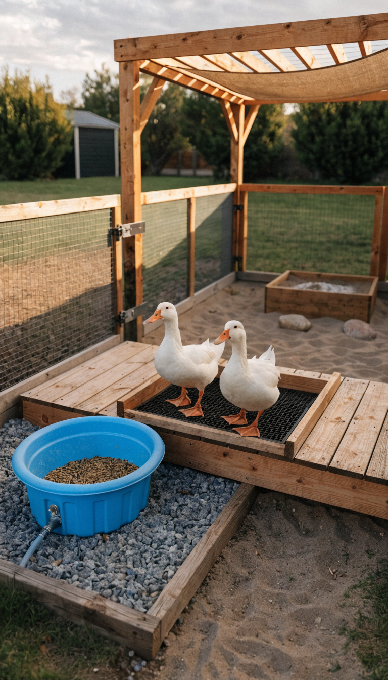 temp_1773917746936 6 Outdoor Duck Enclosure Ideas for Cleaner and Safer Backyards