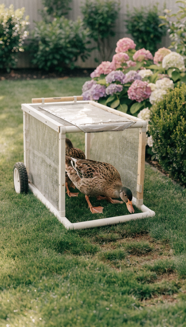 temp_1773917781638 6 Outdoor Duck Enclosure Ideas for Cleaner and Safer Backyards
