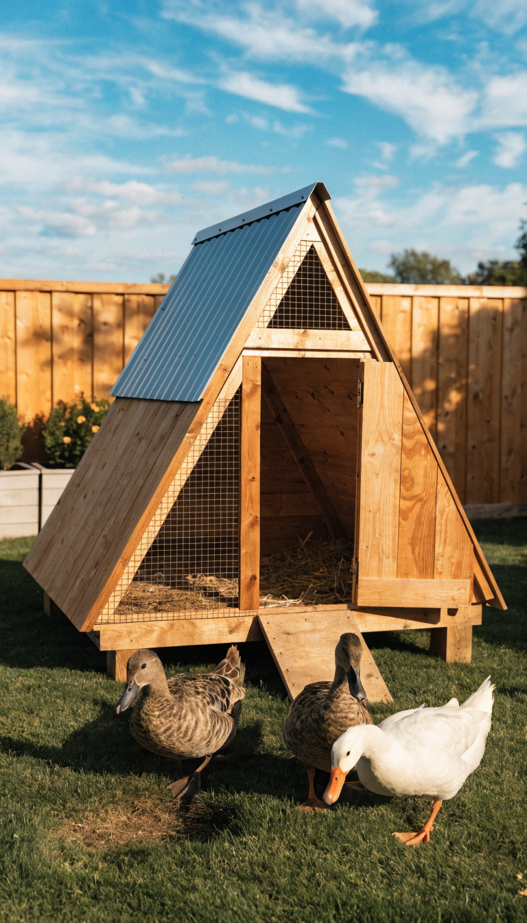 temp_1773919160844 Genius 7 Small Duck Coop Ideas for Backyards That Save Space