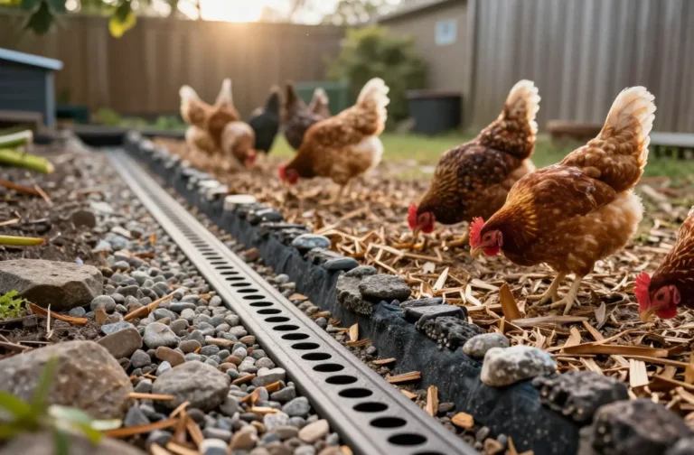 Fix Mud Fast 4 Best Chicken Run Drainage Ideas for Muddy Yards