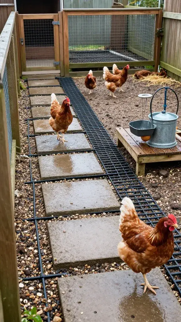 temp_1774346862423 Fix Mud Fast 4 Best Chicken Run Drainage Ideas for Muddy Yards