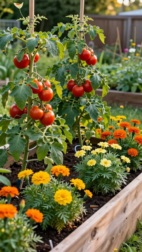 temp_1775555299923 4 Best Companion Plants for Tomatoes in Raised Beds That Work