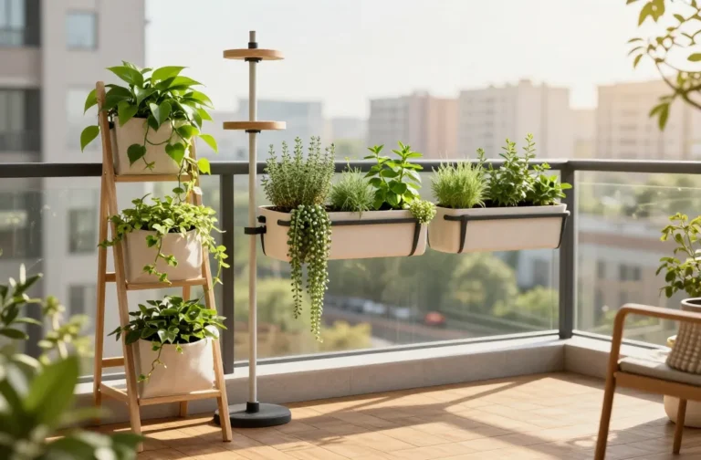 Genius 6 Balcony Garden Ideas for Renters Who Want More Green Space