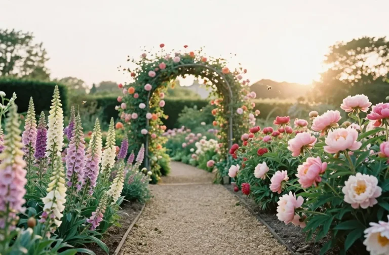 Dreamy 18 Cottage Garden Flower Ideas for a Soft and Romantic Look