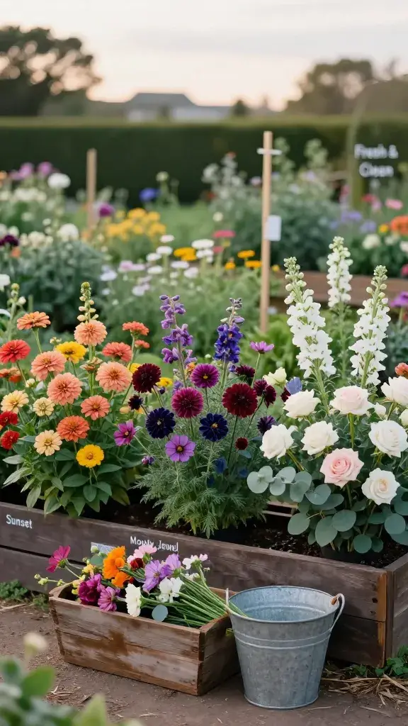 temp_1775565781860 Genius 10 Cut Flower Garden Ideas for Buckets of Blooms All Season