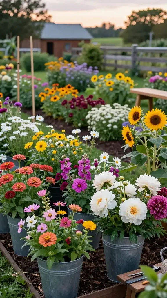 temp_1775565785494 Genius 10 Cut Flower Garden Ideas for Buckets of Blooms All Season