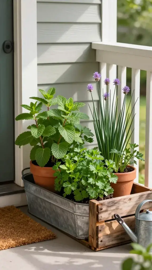 temp_1775569856003 Genius 14 Herb Container Garden Ideas for Patios, Balconies, and Porches