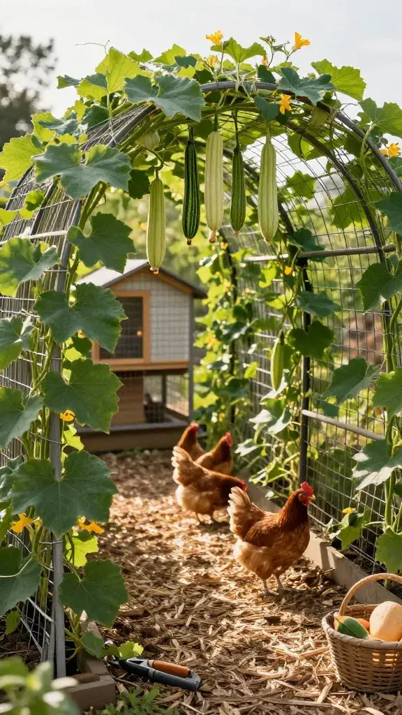 temp_1775643635160 Genius 15 Easy Summer Garden and Chicken Coop Combo Ideas for Small Backyards
