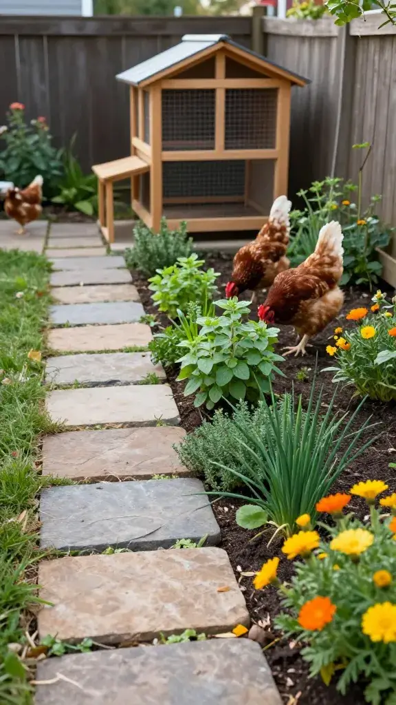 temp_1775643649976 Genius 15 Easy Summer Garden and Chicken Coop Combo Ideas for Small Backyards