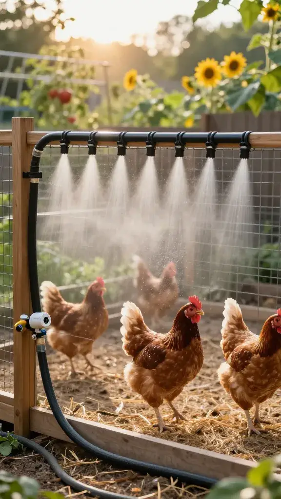 temp_1775643807981 7 Best Chicken Run Misting and Cooling Setup Ideas for Extreme Heat Now