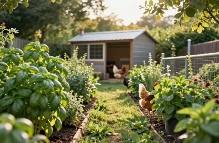 12 Best Summer Herbs to Grow Near the Coop for Shade, Smell, and Usefulness Unleashed