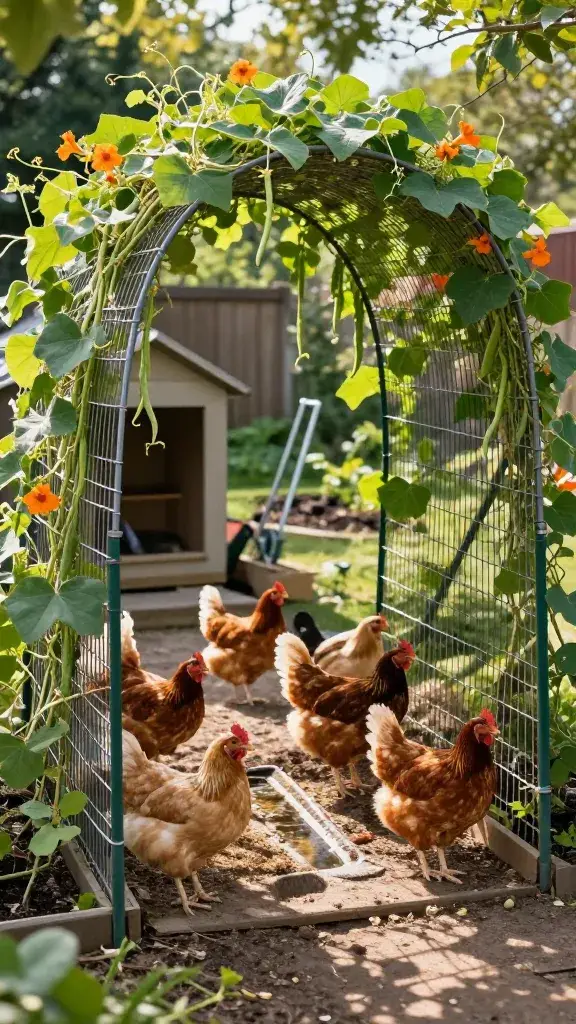 temp_1775644341002 Turn Your Coop Cool: 8 Easy Chicken-Friendly Backyard Shade Structures You Can Diy Cheap