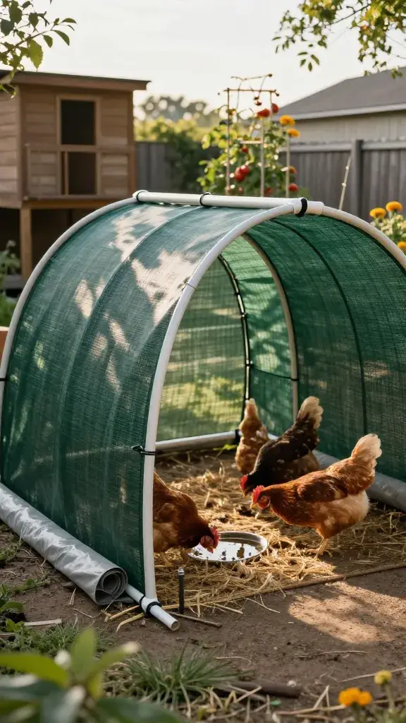 temp_1775644362660 Turn Your Coop Cool: 8 Easy Chicken-Friendly Backyard Shade Structures You Can Diy Cheap