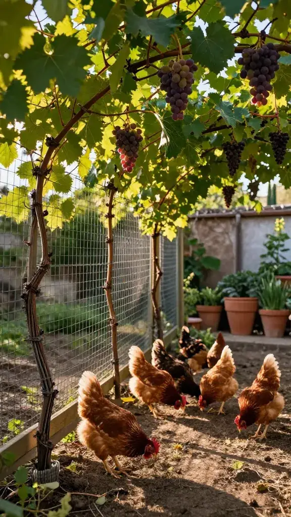 temp_1775644911956 7 Fast-Growing Vines for Chicken Run Shade That Look Good Too
