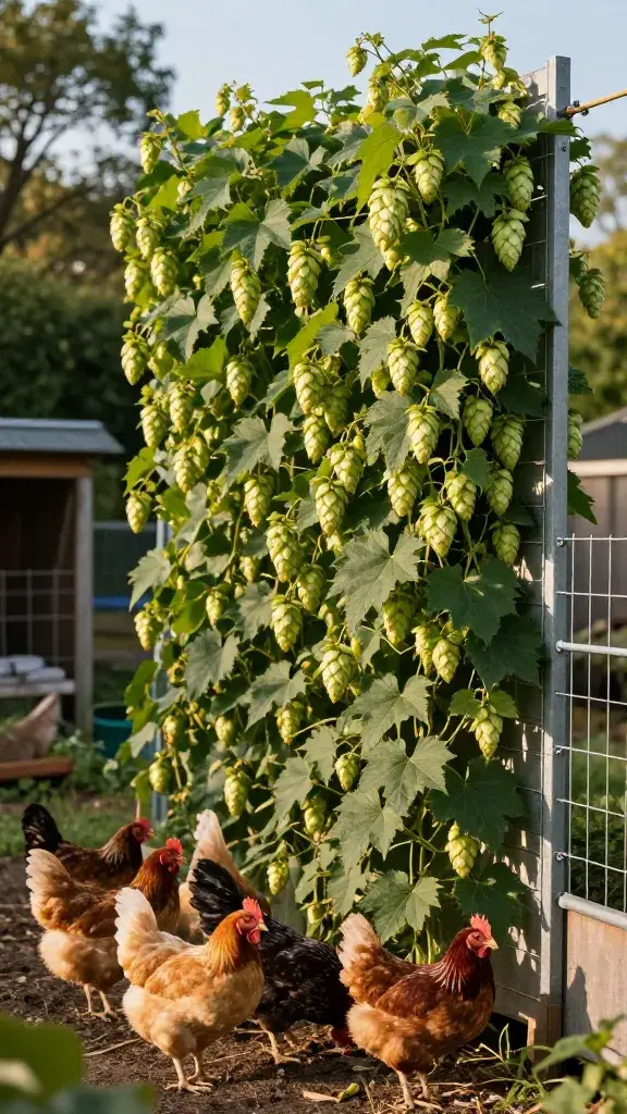 temp_1775644915622 7 Fast-Growing Vines for Chicken Run Shade That Look Good Too