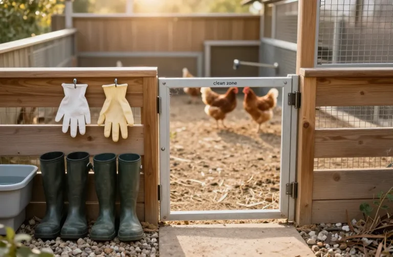 Viral Guide How to Build a Biosecurity Plan for a Small Backyard Flock (Free Checklist)