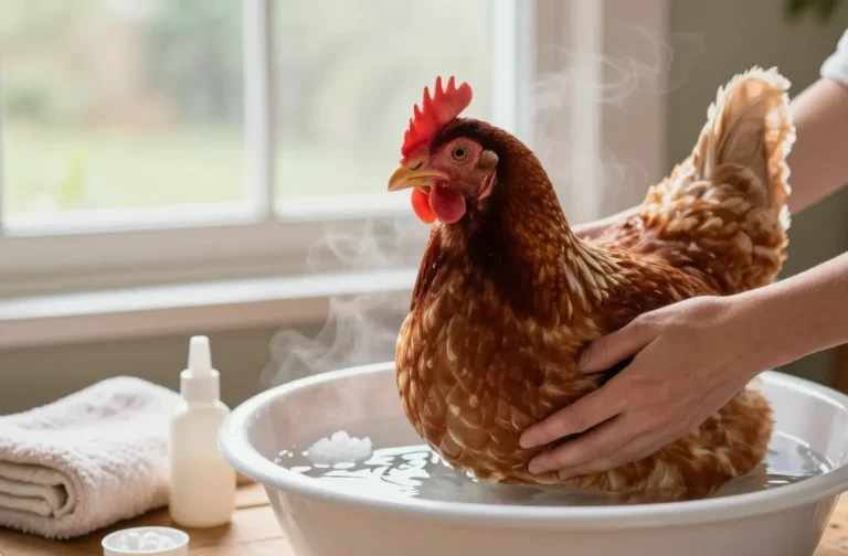 Emergency Tips Egg-Bound Hen: Step-by-Step Rescue Guide (Warm Bath Method)