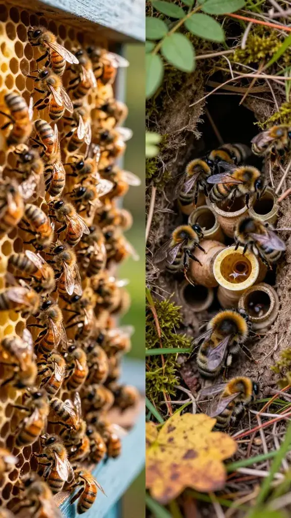 temp_1776934140199 12 Differences Between Honey Bees and Bumble Bees You’Ll Love