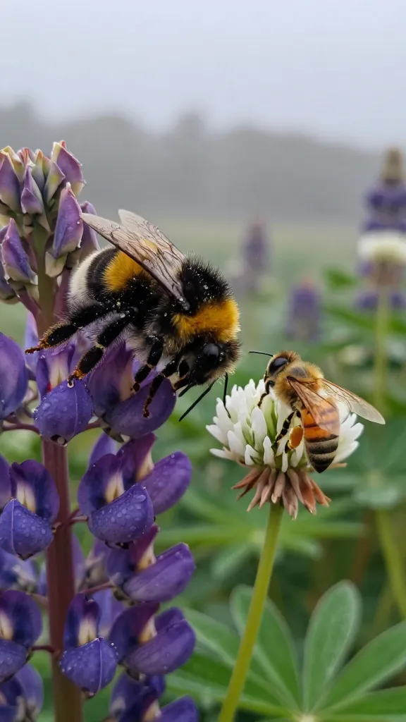 temp_1776934150299 12 Differences Between Honey Bees and Bumble Bees You’Ll Love