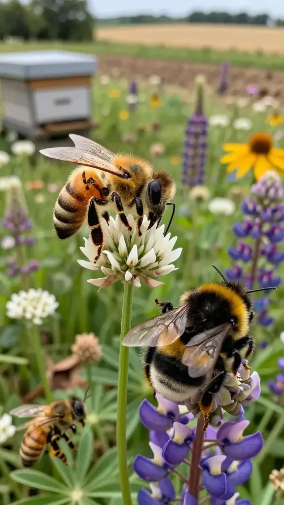 temp_1776934175062 12 Differences Between Honey Bees and Bumble Bees You’Ll Love