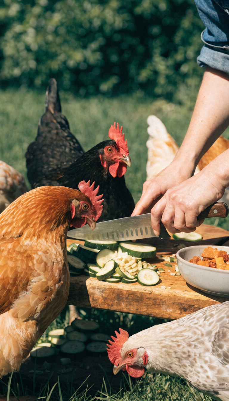 content-hub-inline-5-1779551466214-zh3plkc98lo Can Chickens Eat Cucumbers, Zucchini, and Squash? 7 Garden Scraps They’ll Love