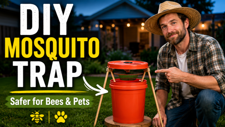How to Kill Every Mosquito on Your Property — The Amish Way (Safe for Chickens, Bees & Pets)